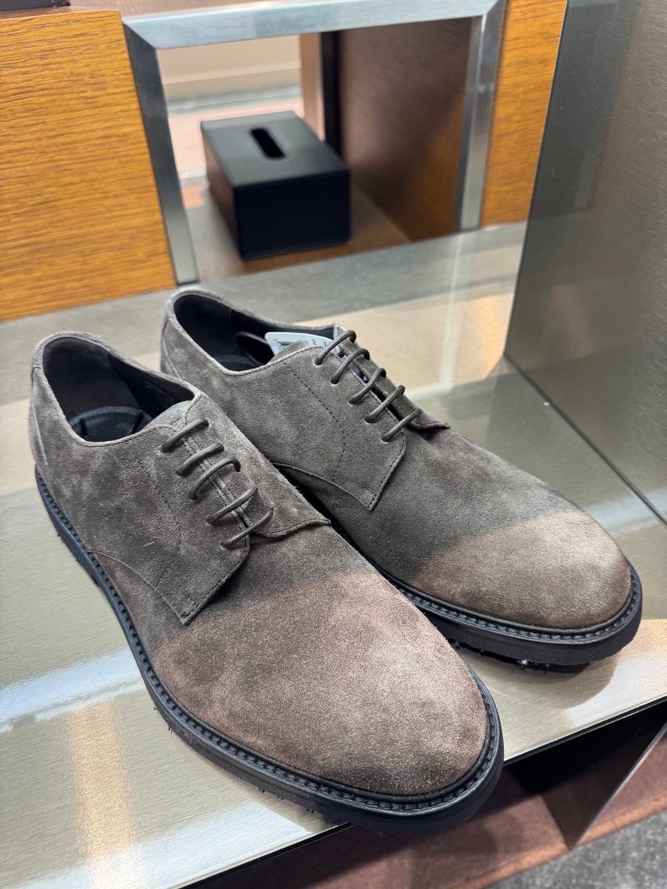 ERMENEGILDO ZEGNA Lace-up shoes side view - Men's luxury Shoes