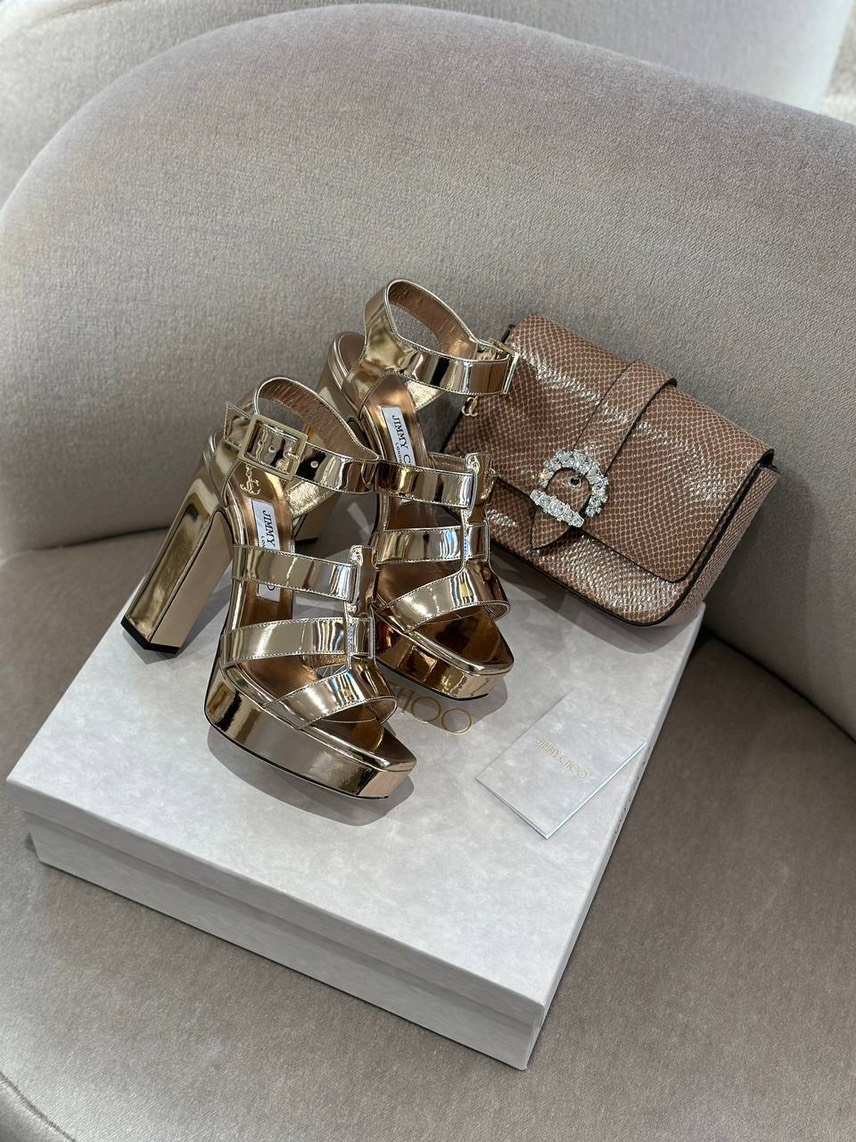 JIMMY CHOO Sandals front view - Women's luxury Shoes