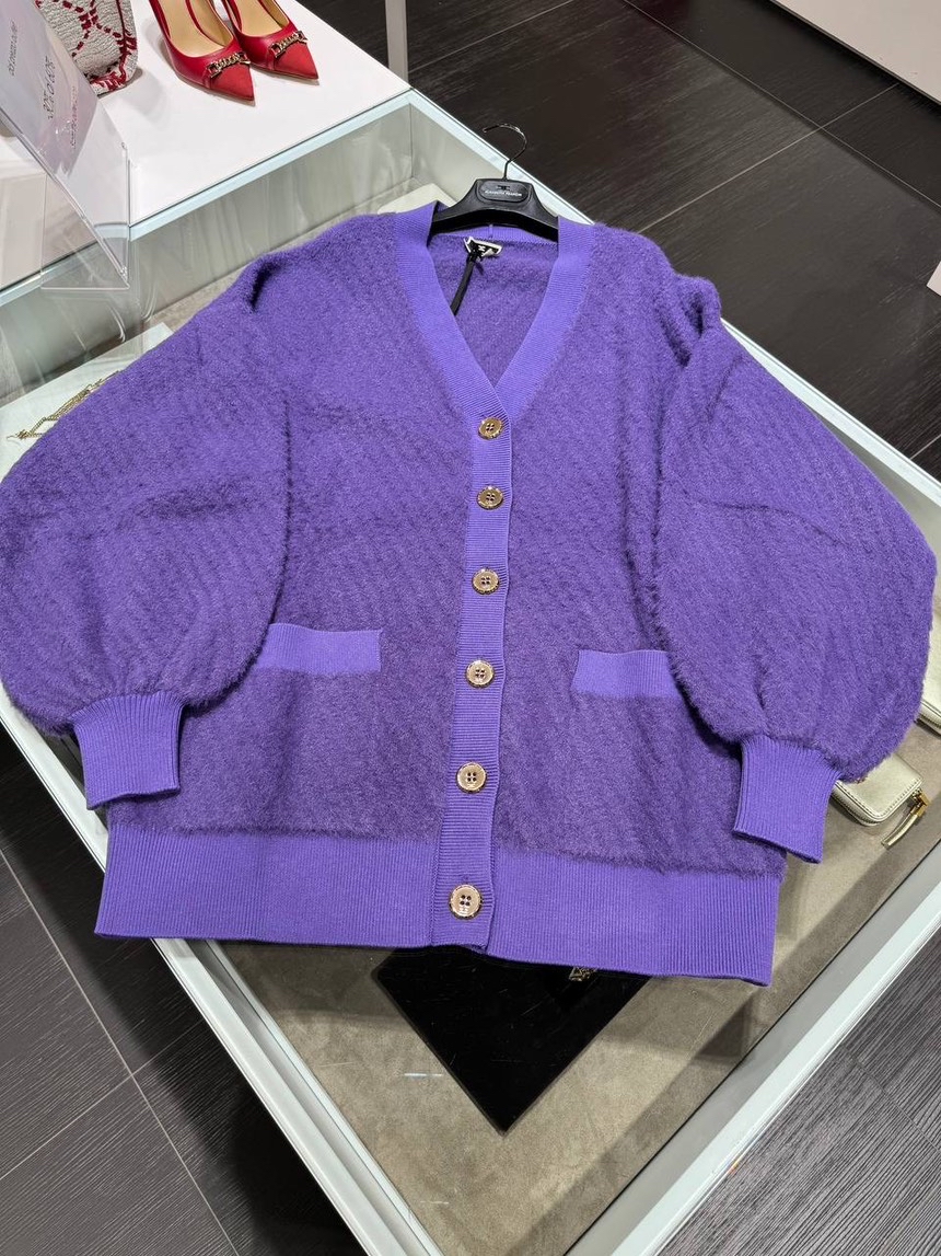 ELISABETTA FRANCHI Cardigans front view - Women's luxury Clothes