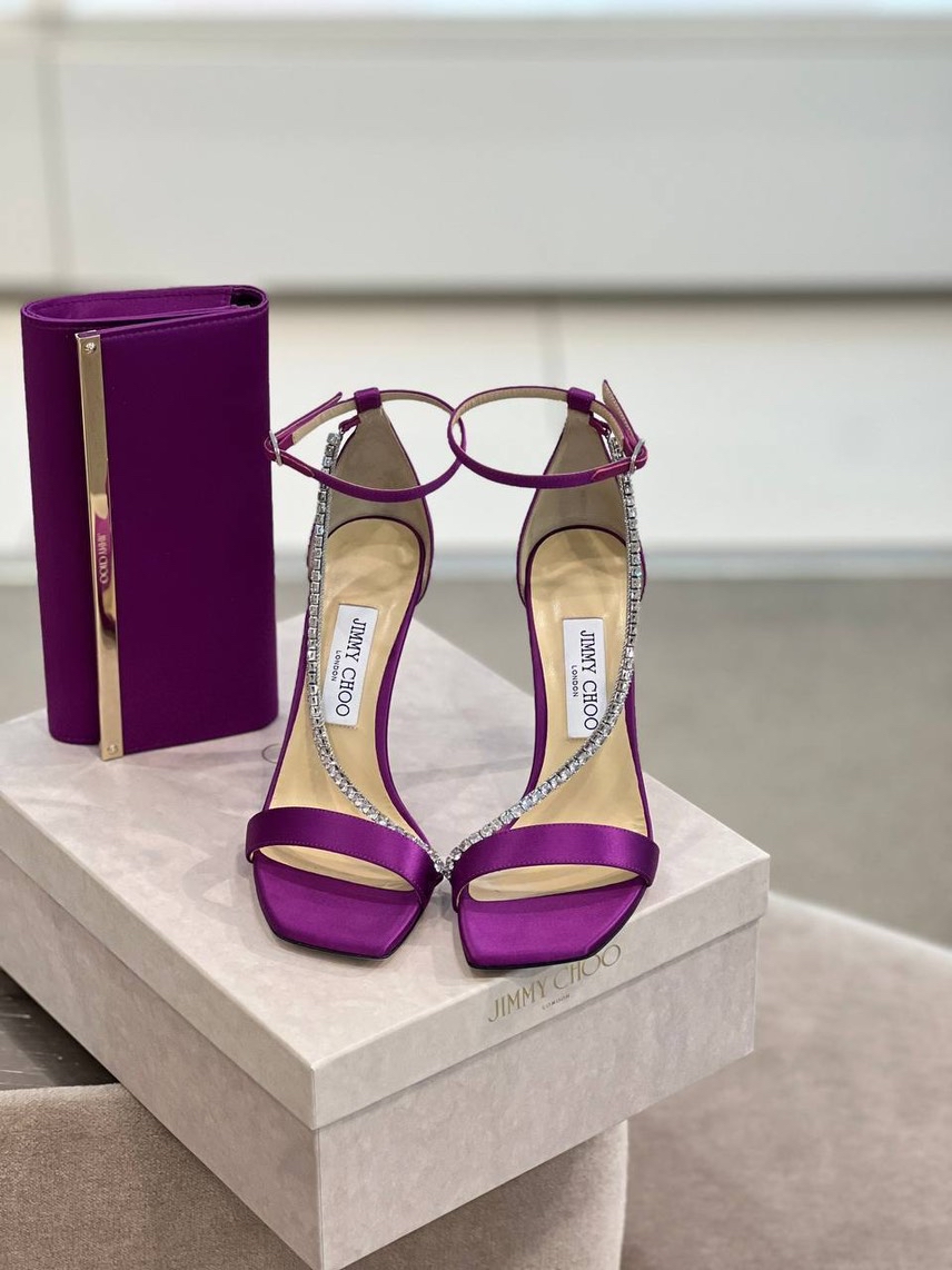 JIMMY CHOO Sandals side view - Women's luxury Shoes