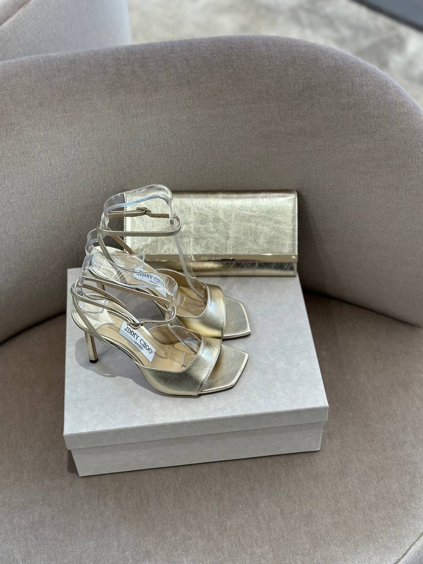 JIMMY CHOO Sandals front view - Women's luxury Shoes