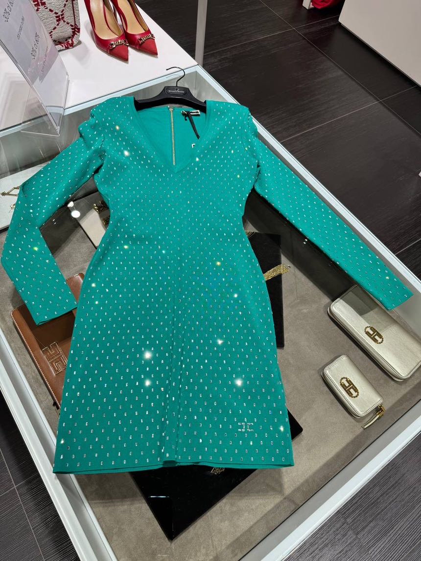 ELISABETTA FRANCHI Dresses front view - Women's luxury Clothes