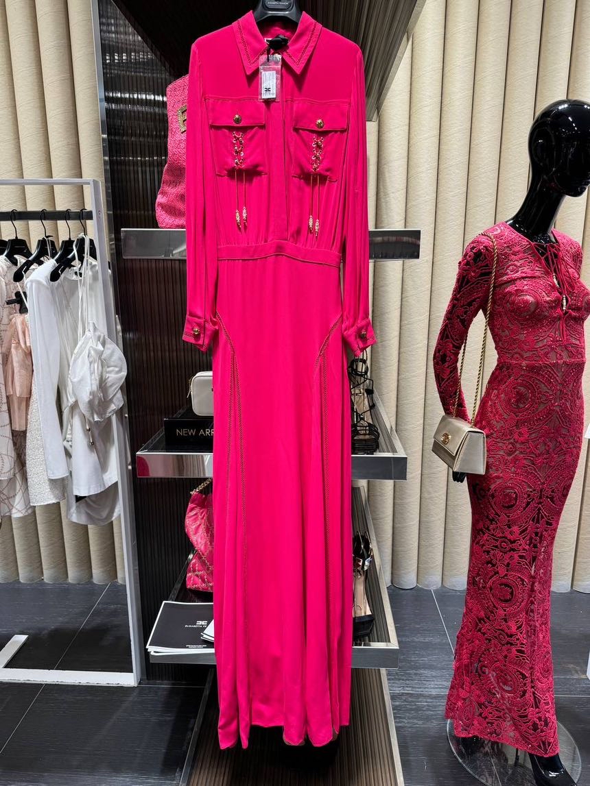ELISABETTA FRANCHI Dresses front view - Women's luxury Clothes