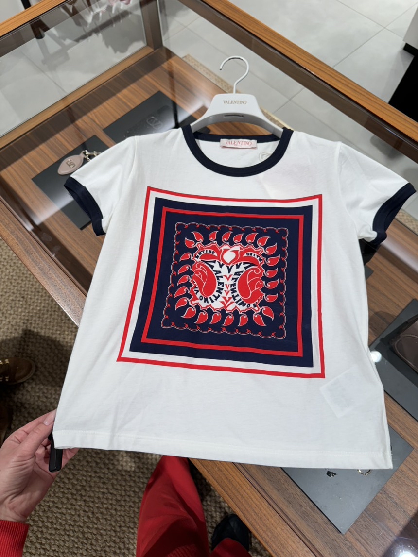VALENTINO GARAVANI T-shirt and Polo front view - Women's luxury Clothes