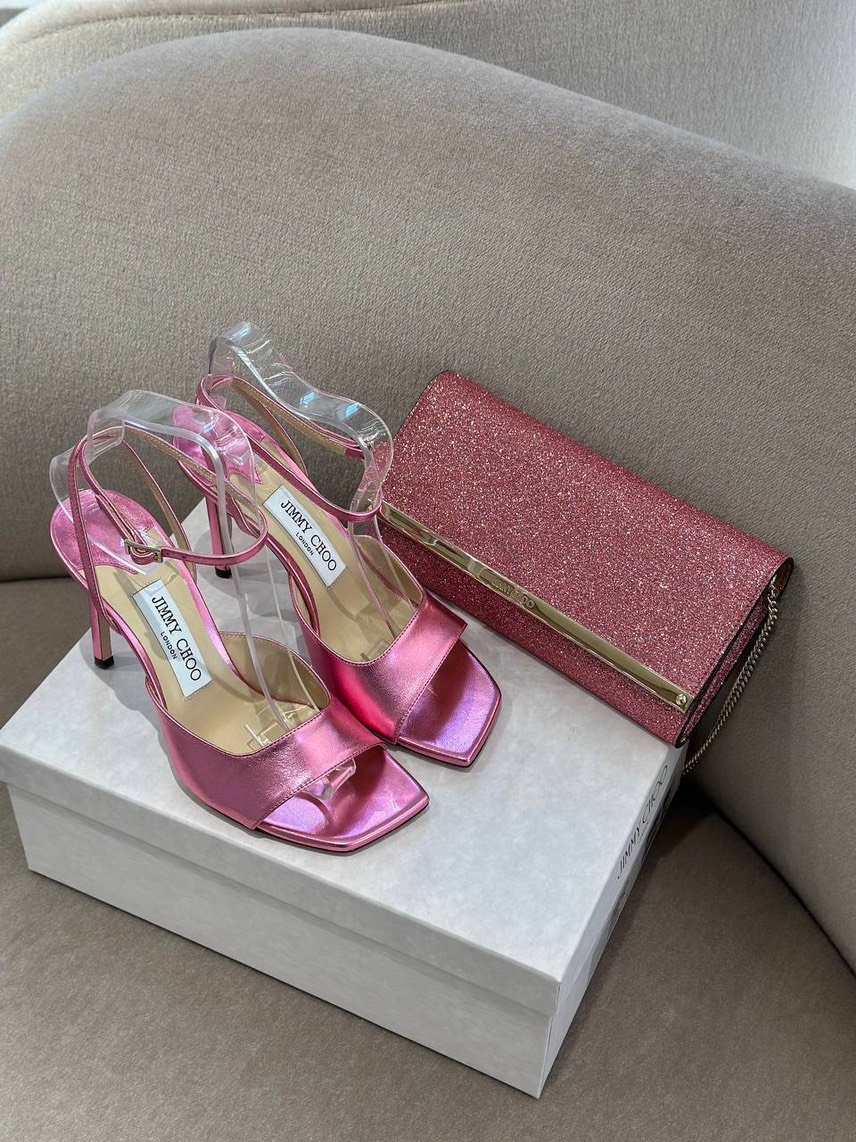 JIMMY CHOO Sandals side view - Women's luxury Shoes