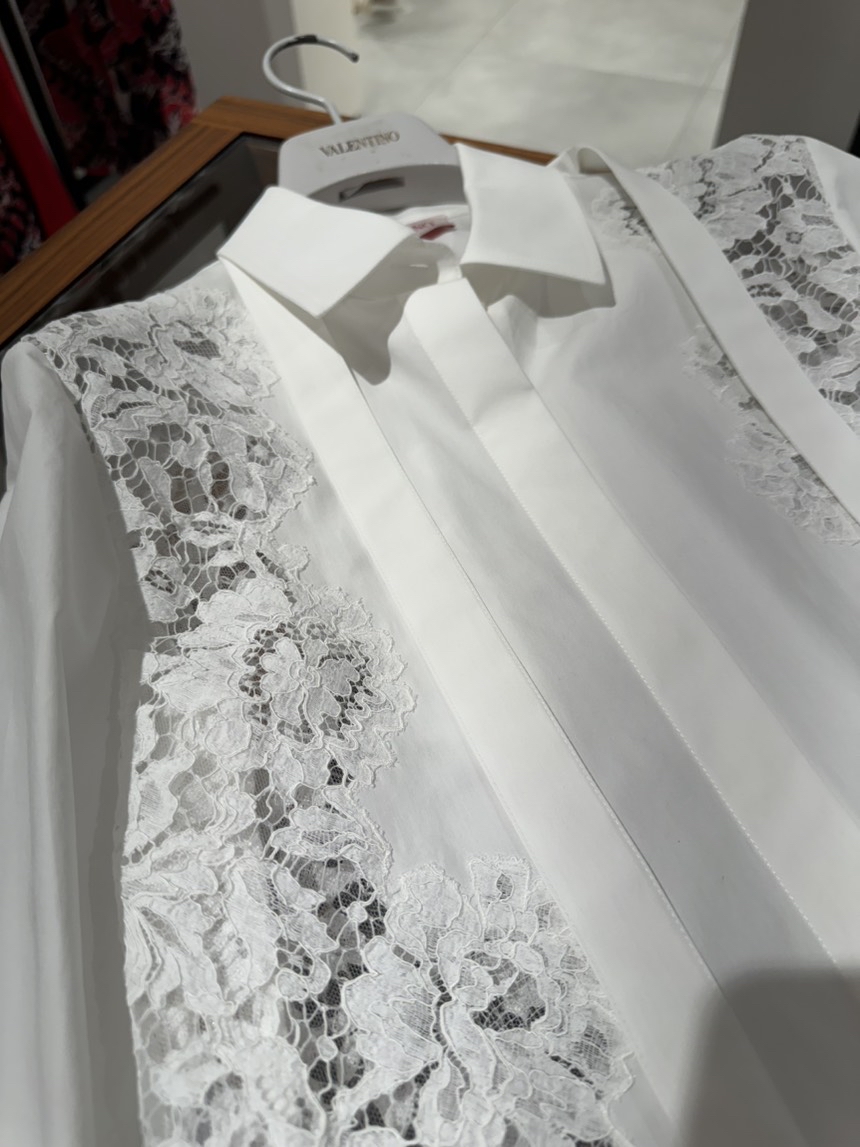 VALENTINO GARAVANI Shirts side view - Women's luxury Clothes