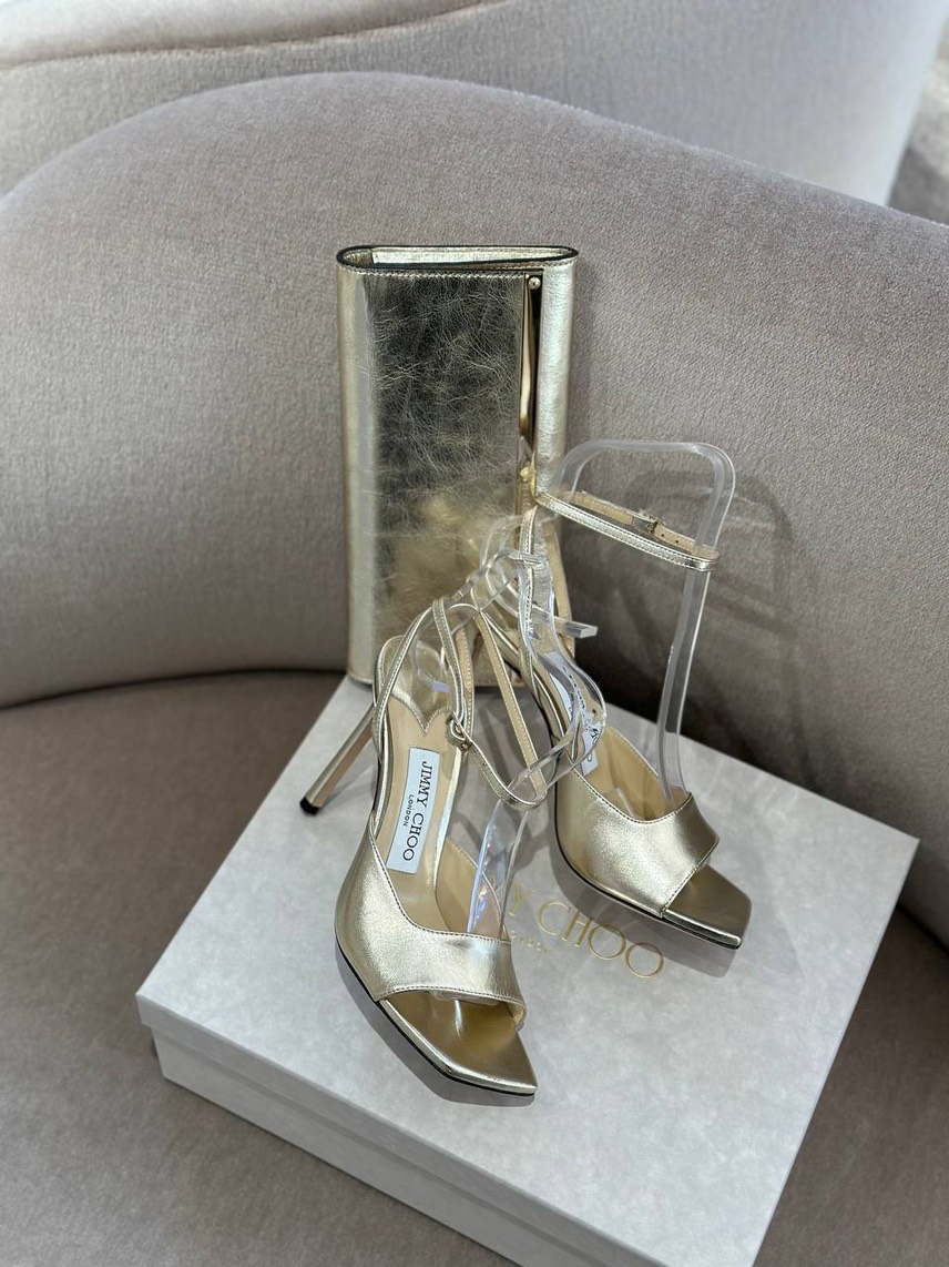 JIMMY CHOO Sandals side view - Women's luxury Shoes