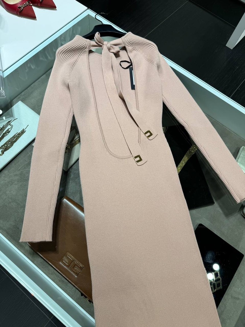 ELISABETTA FRANCHI Dresses side view - Women's luxury Clothes