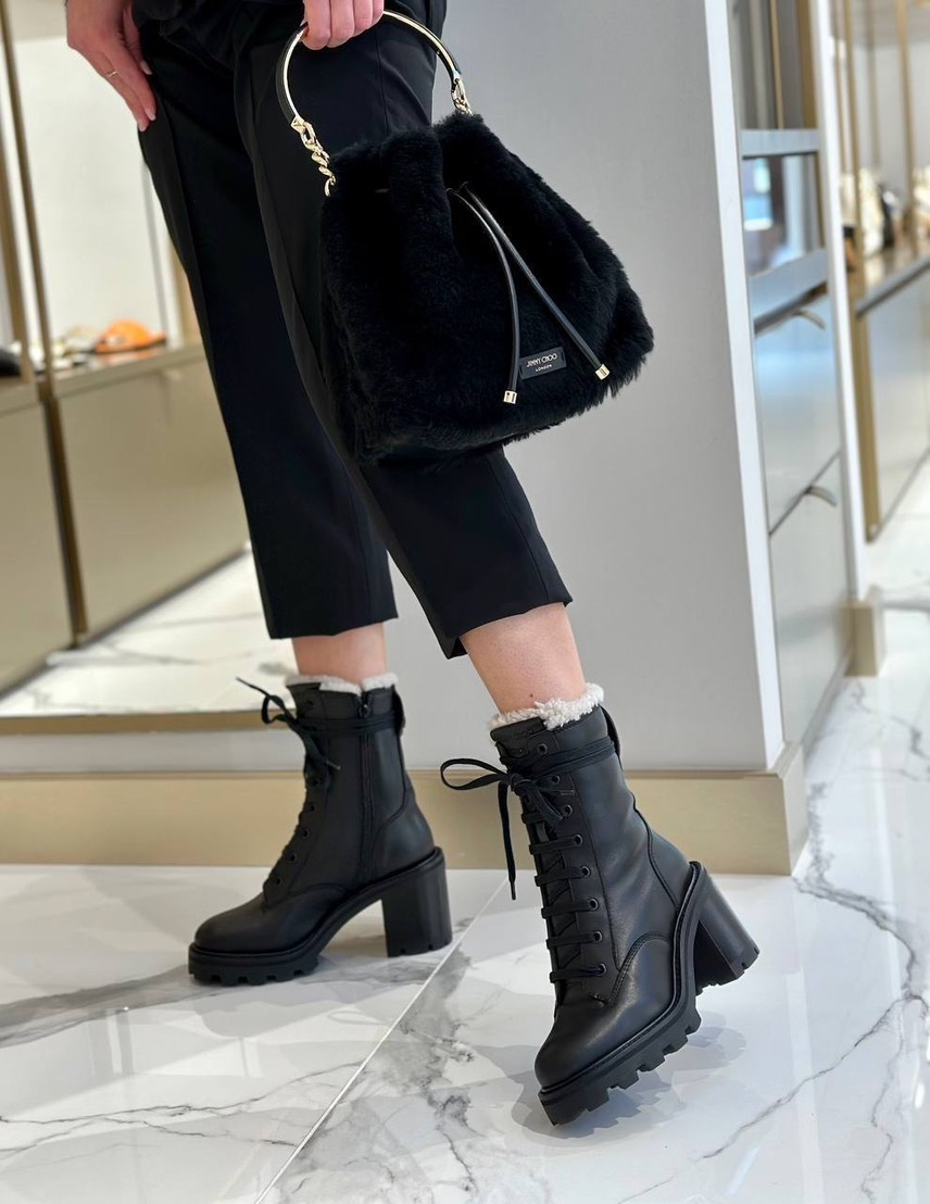 JIMMY CHOO Boots side view - Women's luxury Shoes