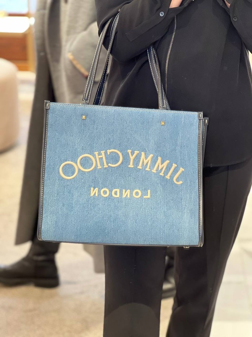 JIMMY CHOO Totes side view - Women's luxury Bags