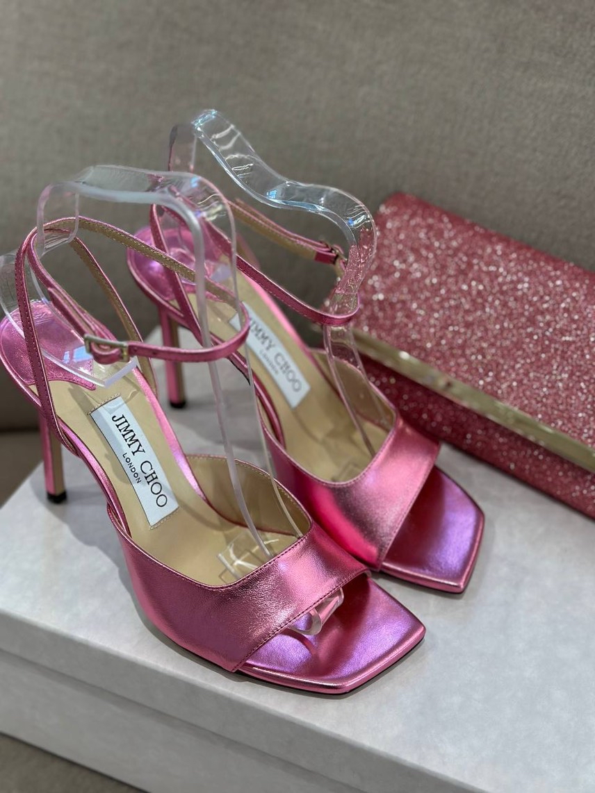 JIMMY CHOO Sandals front view - Women's luxury Shoes