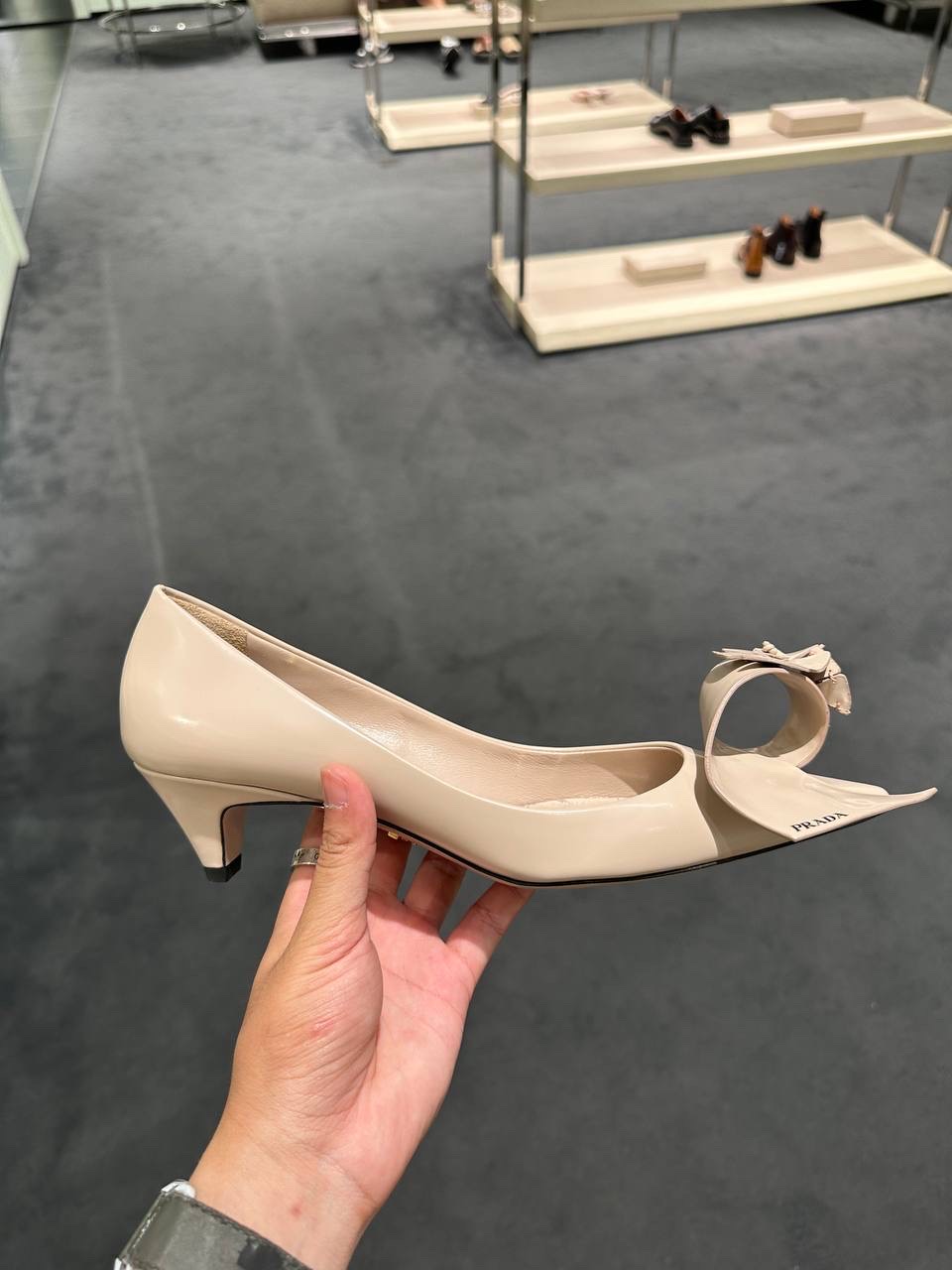 PRADA Pumps front view - Women's luxury Shoes