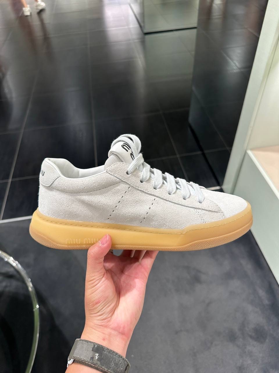 MIU MIU Sneakers front view - Women's luxury Shoes