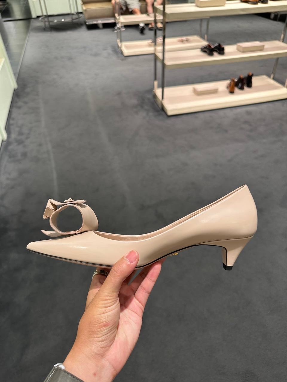 PRADA Pumps side view - Women's luxury Shoes