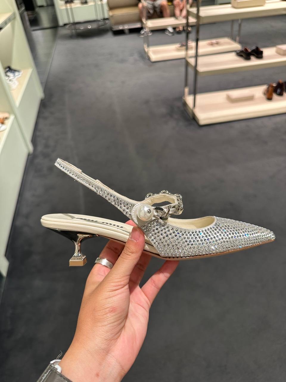 MIU MIU Sandals front view - Women's luxury Shoes