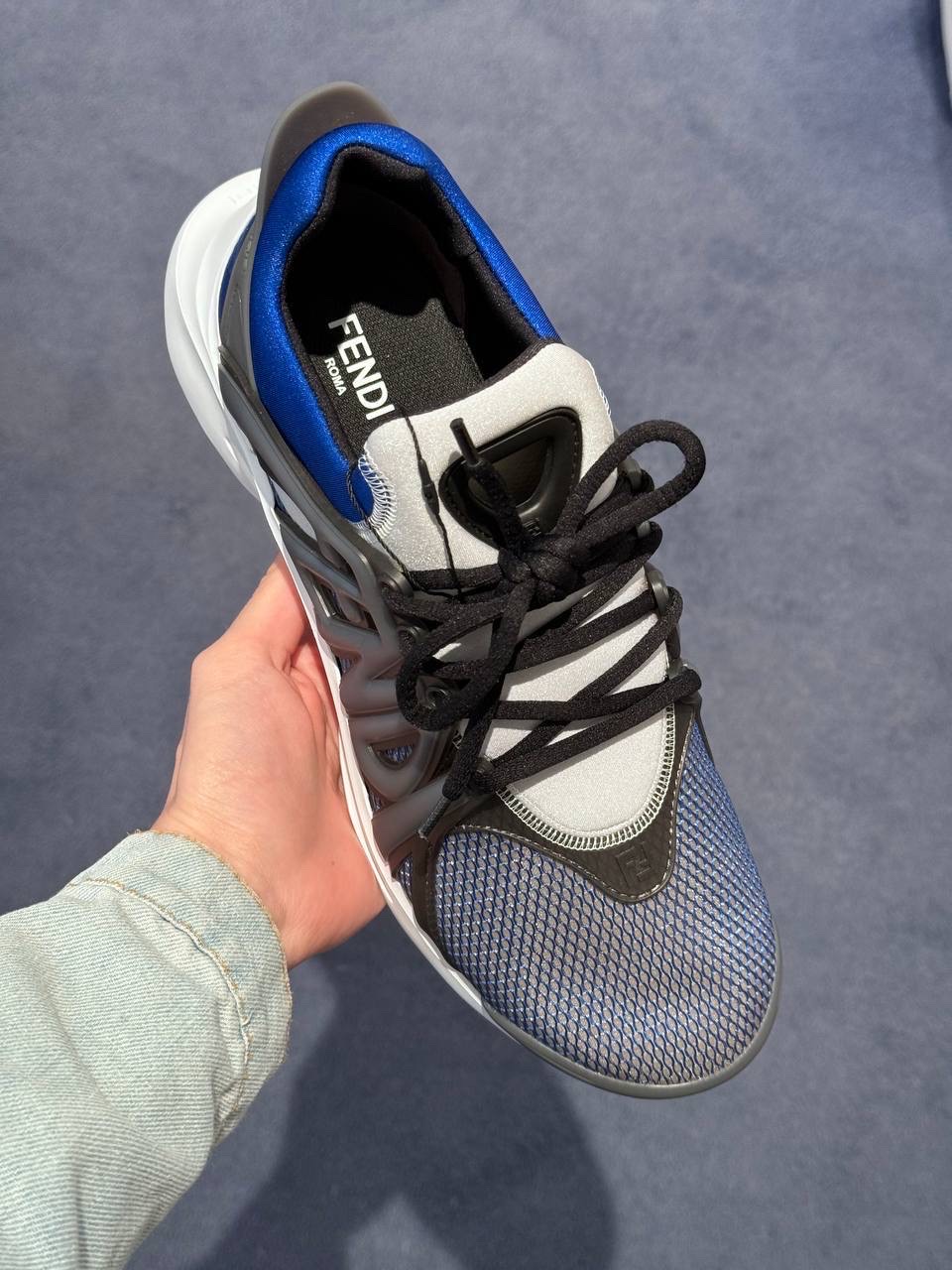 FENDI Sneakers side view - Men's luxury Shoes