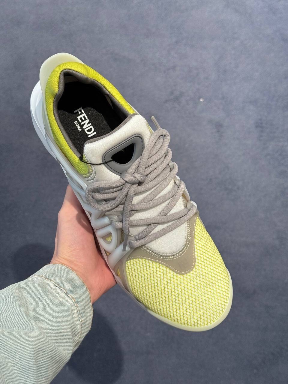 FENDI Sneakers side view - unisex luxury Shoes