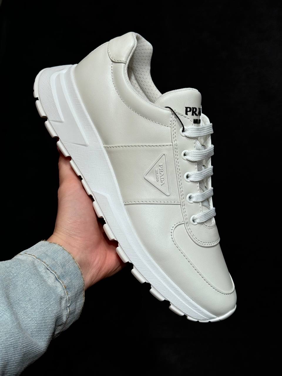 PRADA Sneakers front view - Men's luxury Shoes