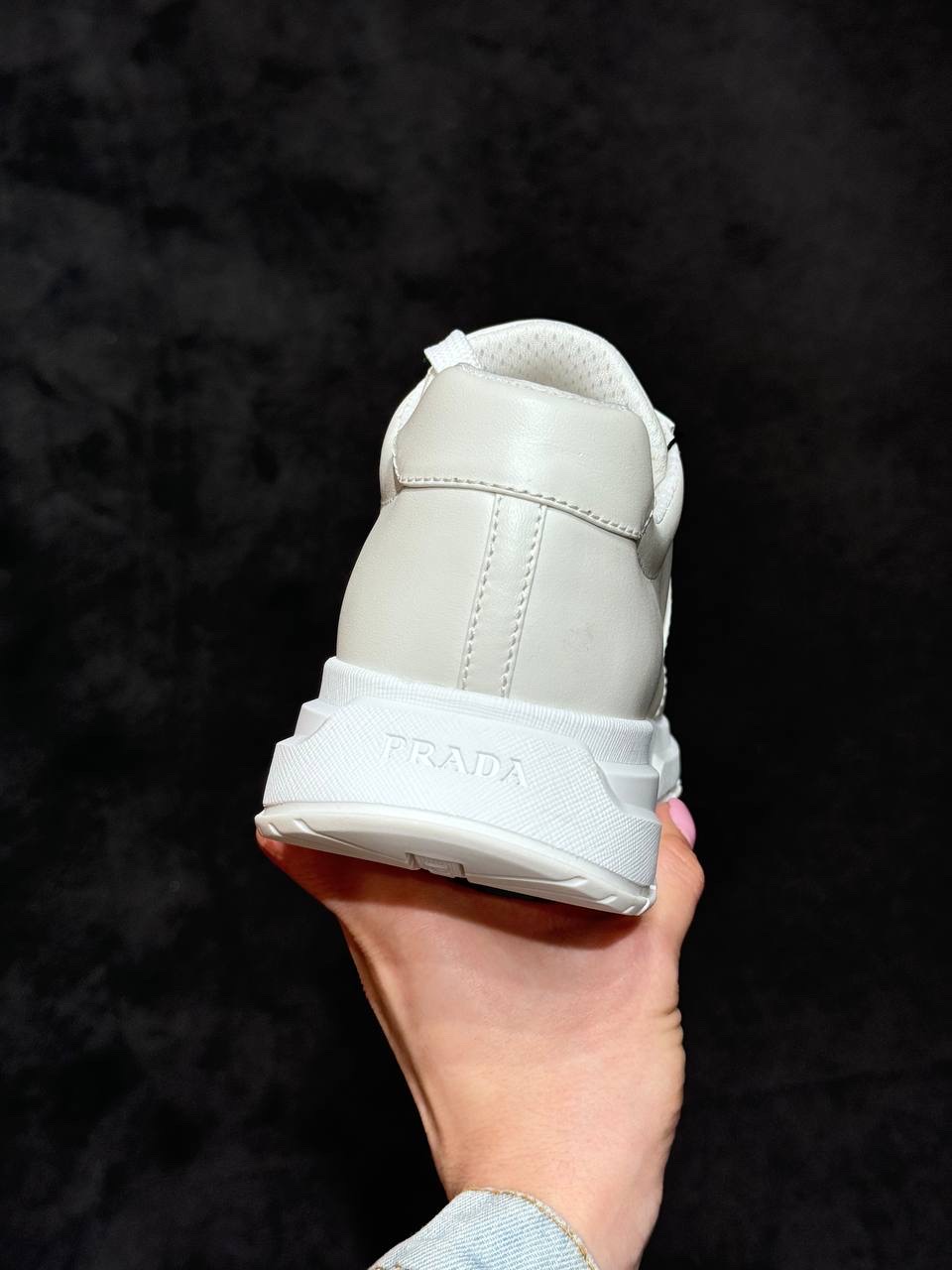 PRADA Sneakers side view - Men's luxury Shoes