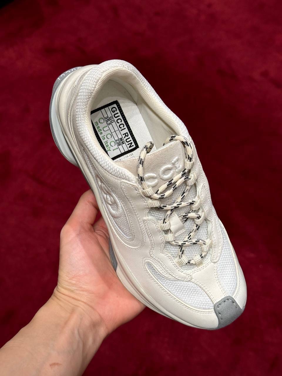 GUCCI Sneakers side view - Women's luxury Shoes