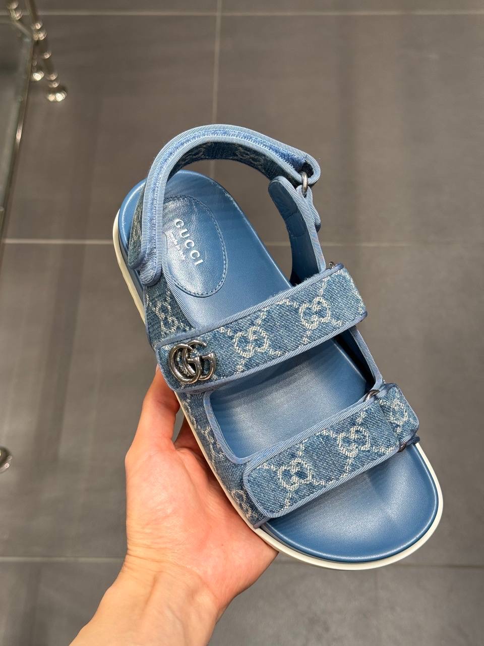 GUCCI Sandals side view - Women's luxury Shoes
