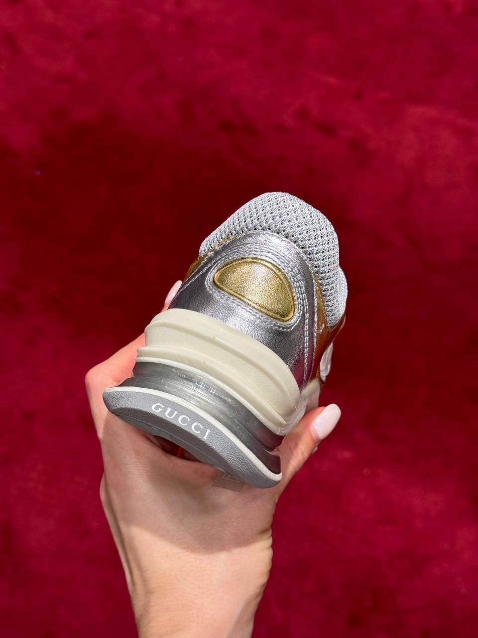 GUCCI Sneakers side view - Women's luxury Shoes