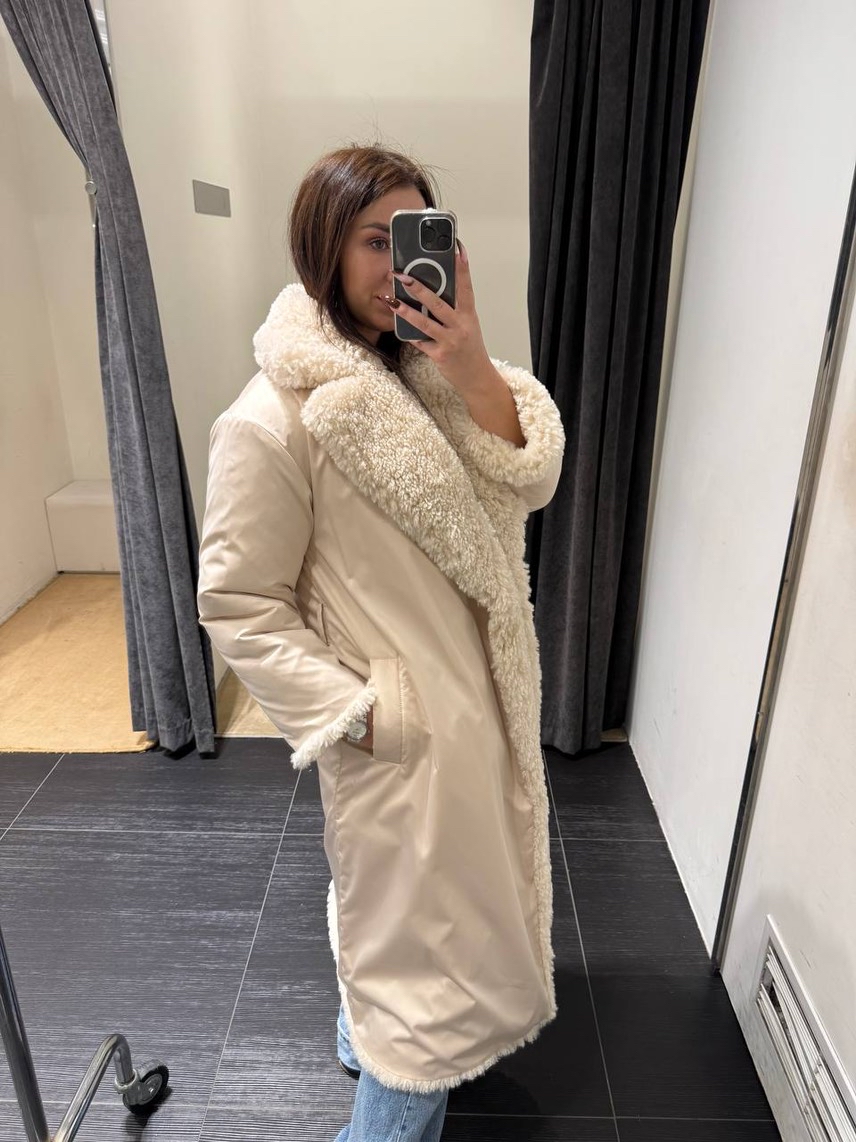 ELISABETTA FRANCHI Coats side view - Women's luxury Clothes