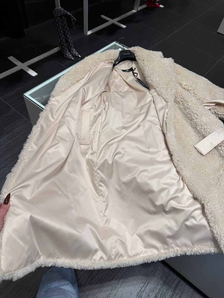 ELISABETTA FRANCHI Coats side view - Women's luxury Clothes