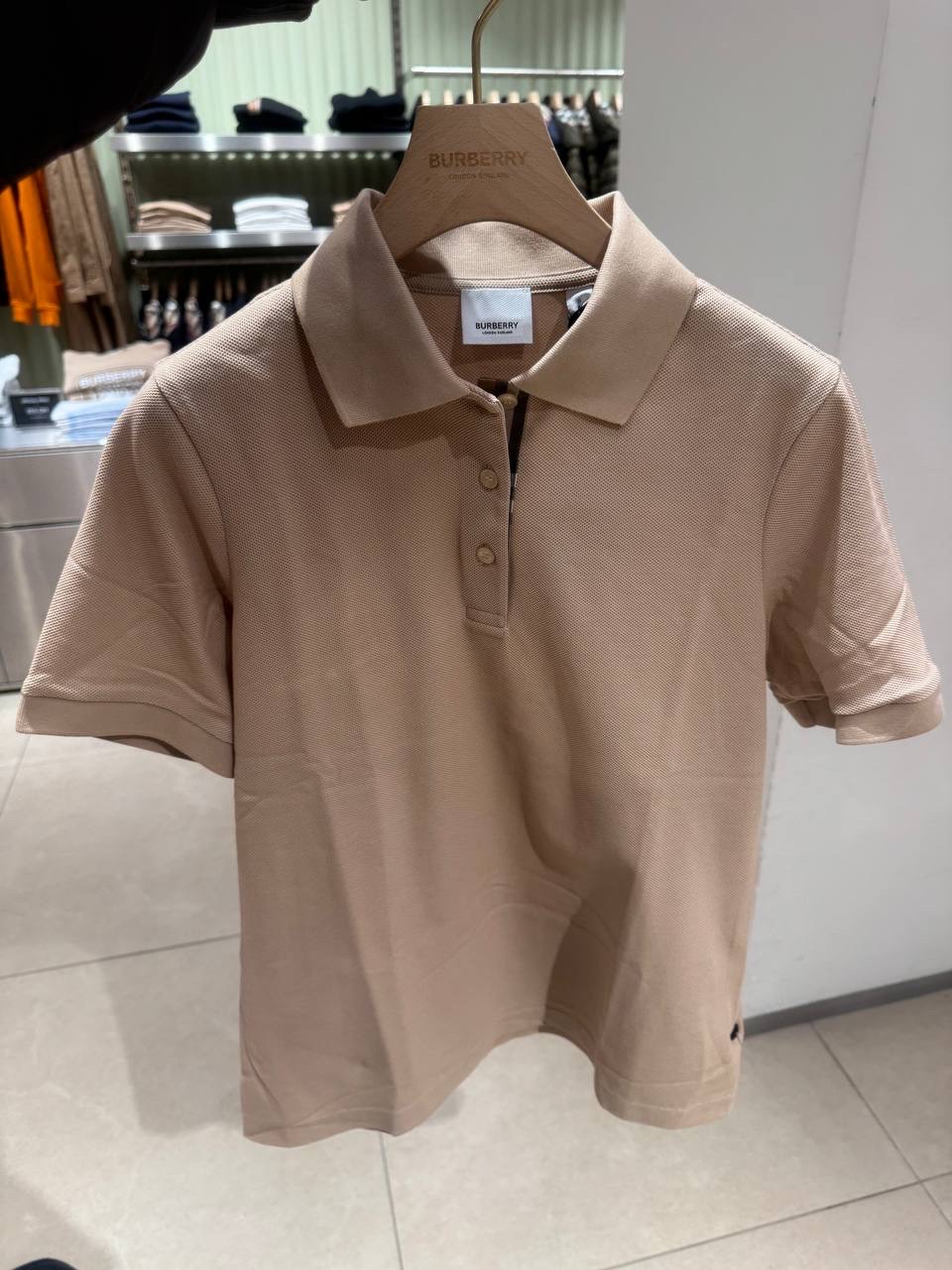 BURBERRY T-shirt and Polo front view - Women's luxury Clothes