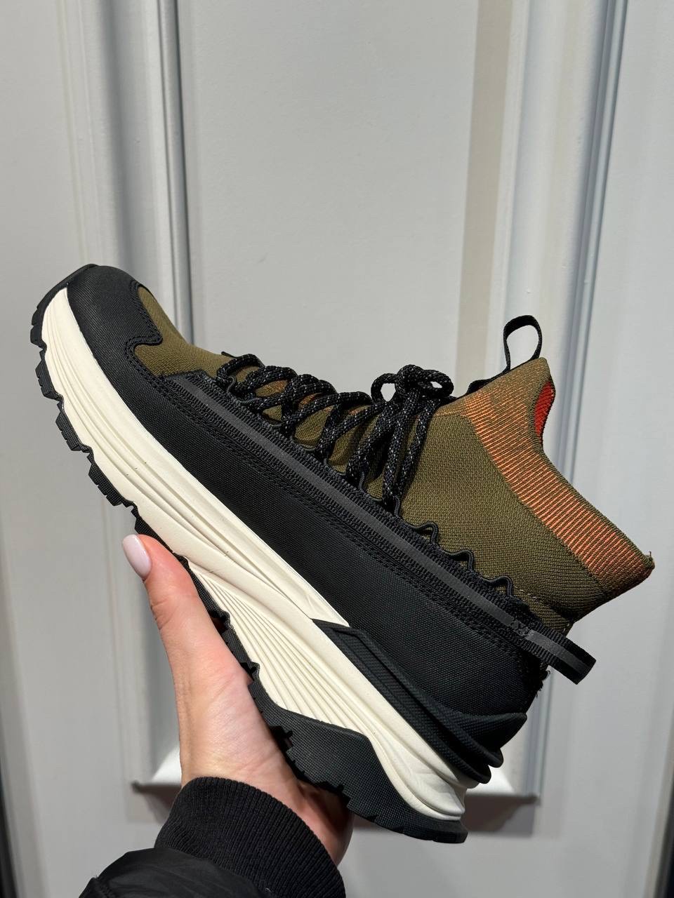 MONCLER Sneakers side view - Men's luxury Shoes