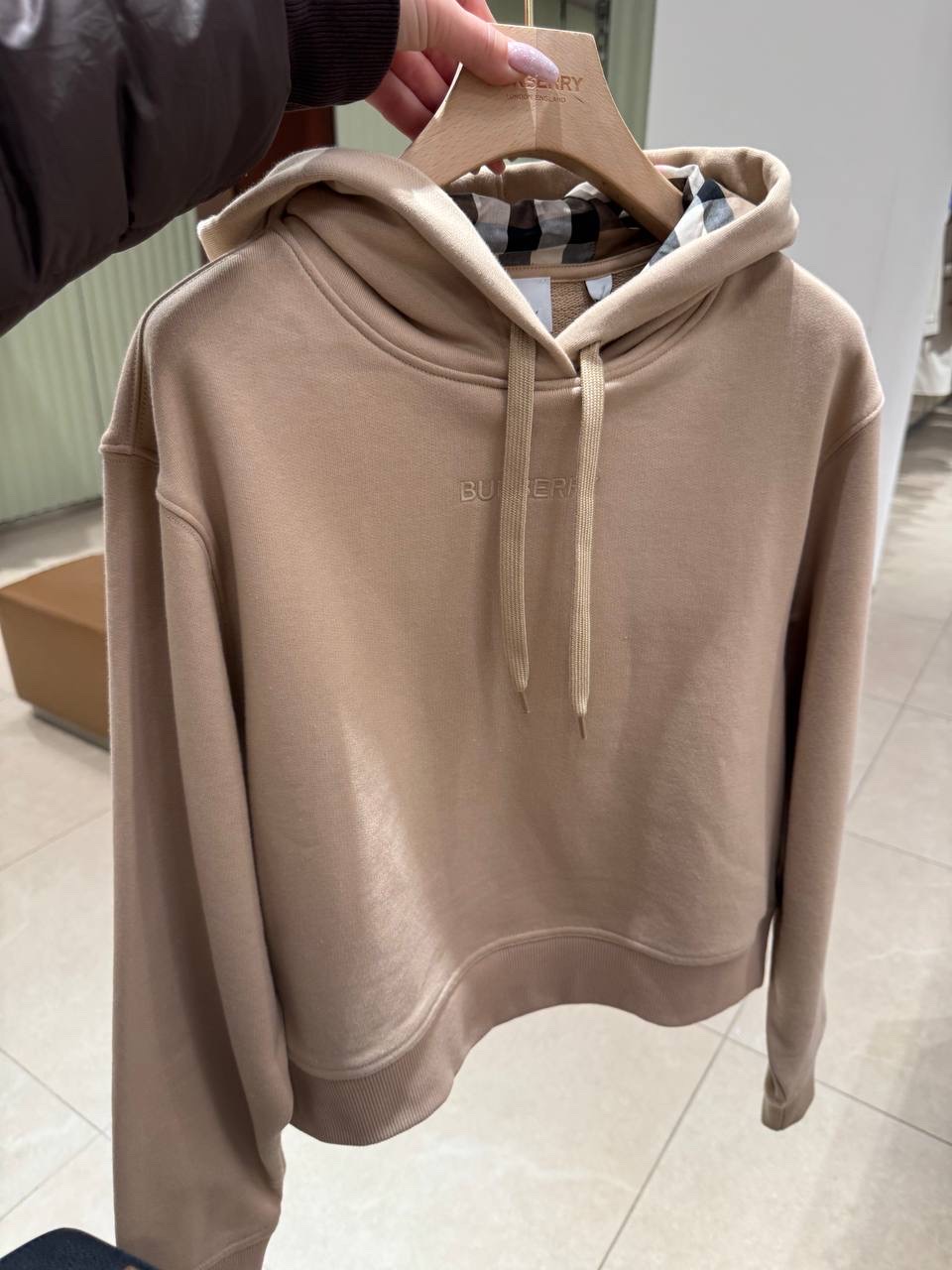 BURBERRY Hoodies front view - Women's luxury Clothes