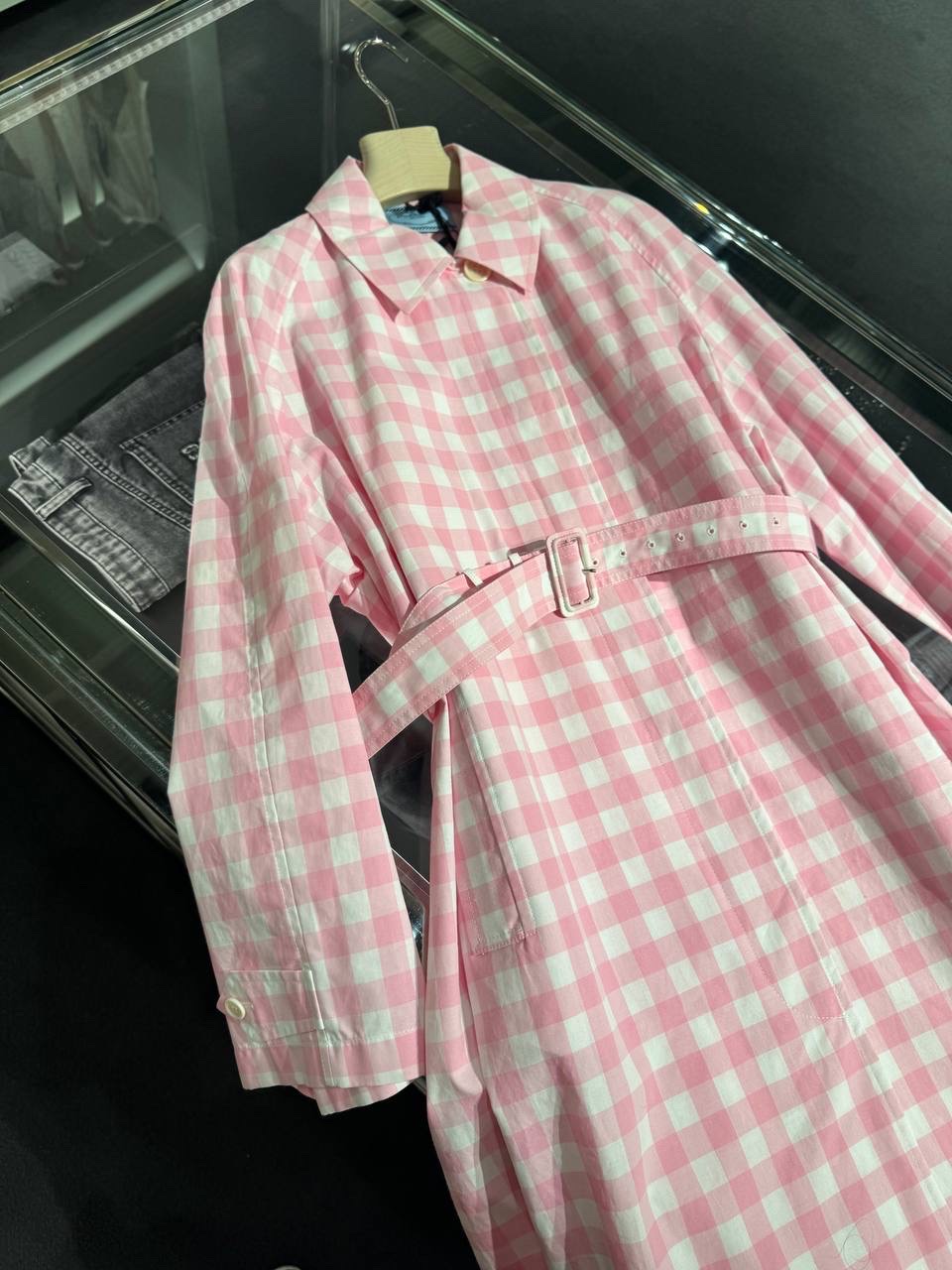 PRADA Coats side view - Women's luxury Clothes