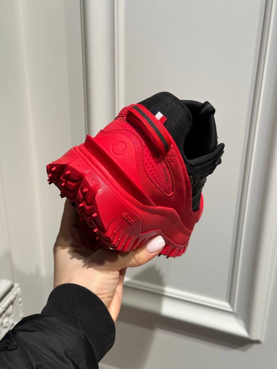 MONCLER Sneakers side view - Men's luxury Shoes