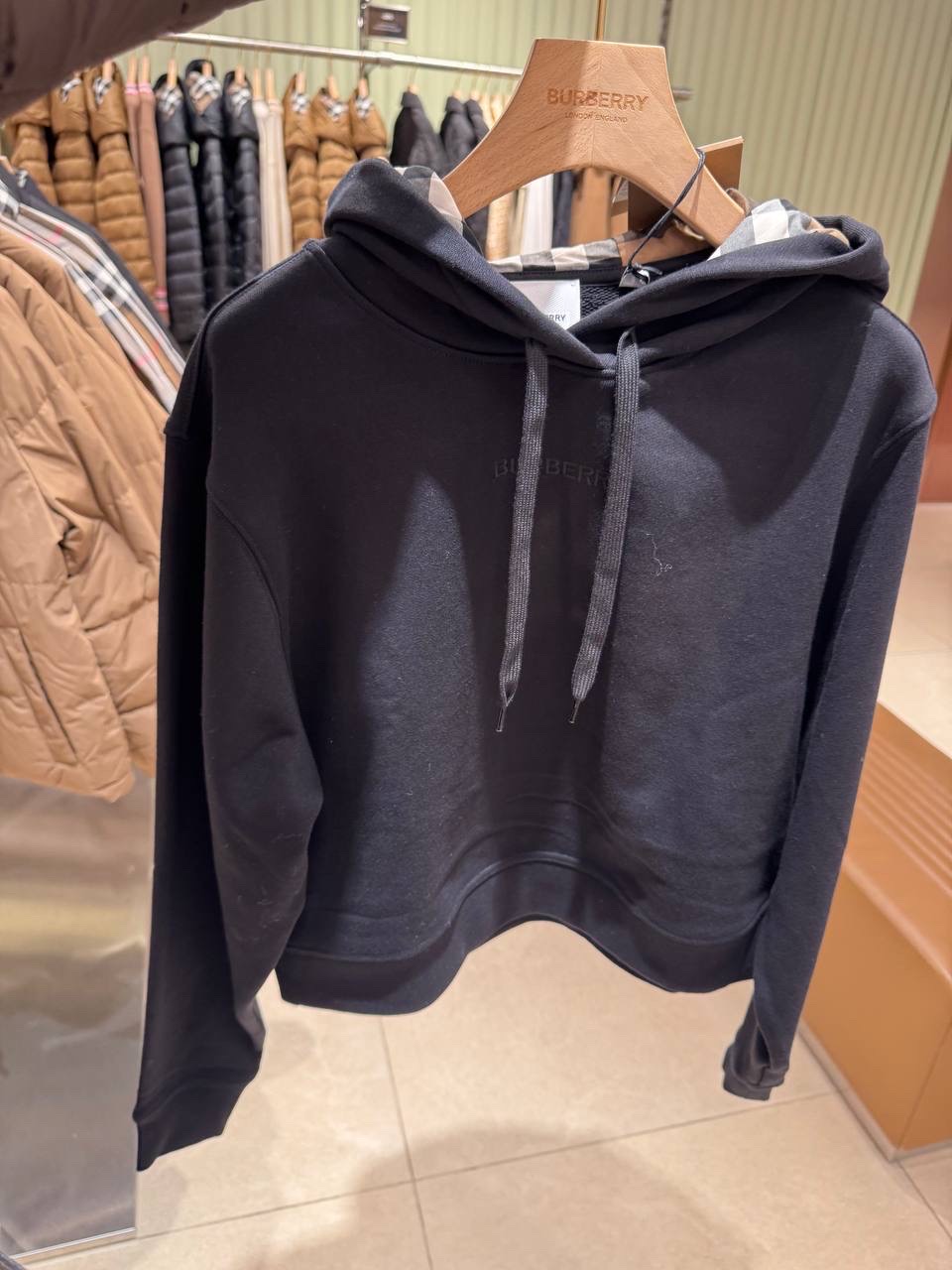 BURBERRY Hoodies front view - Women's luxury Clothes