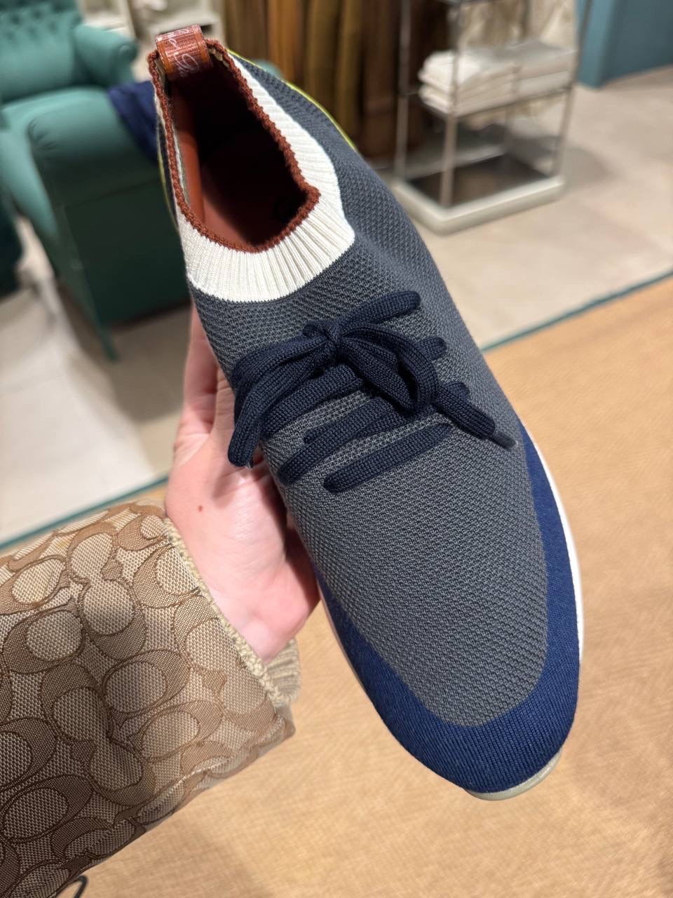 LORO PIANA Sneakers side view - Men's luxury Shoes