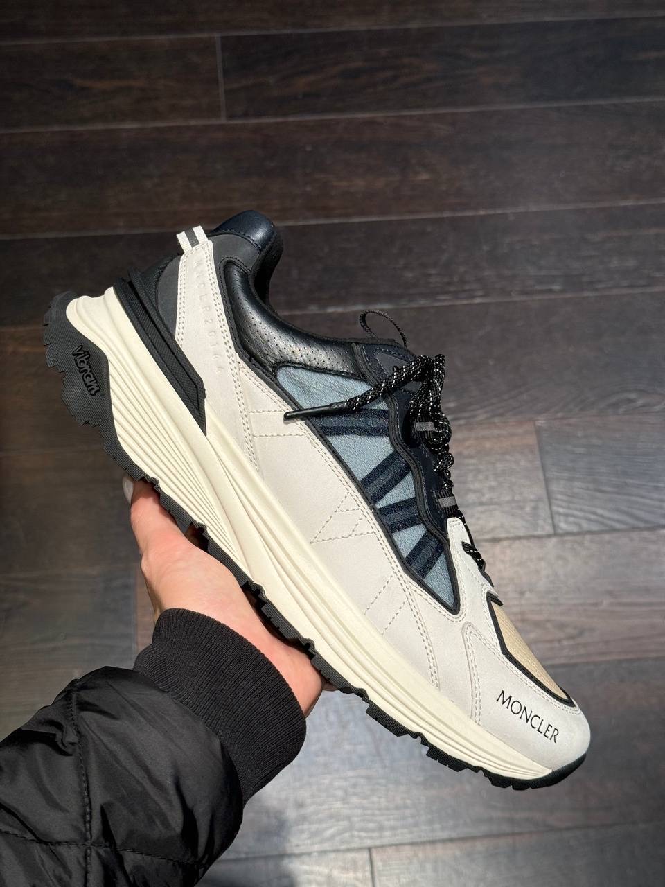 MONCLER Sneakers front view - Men's luxury Shoes