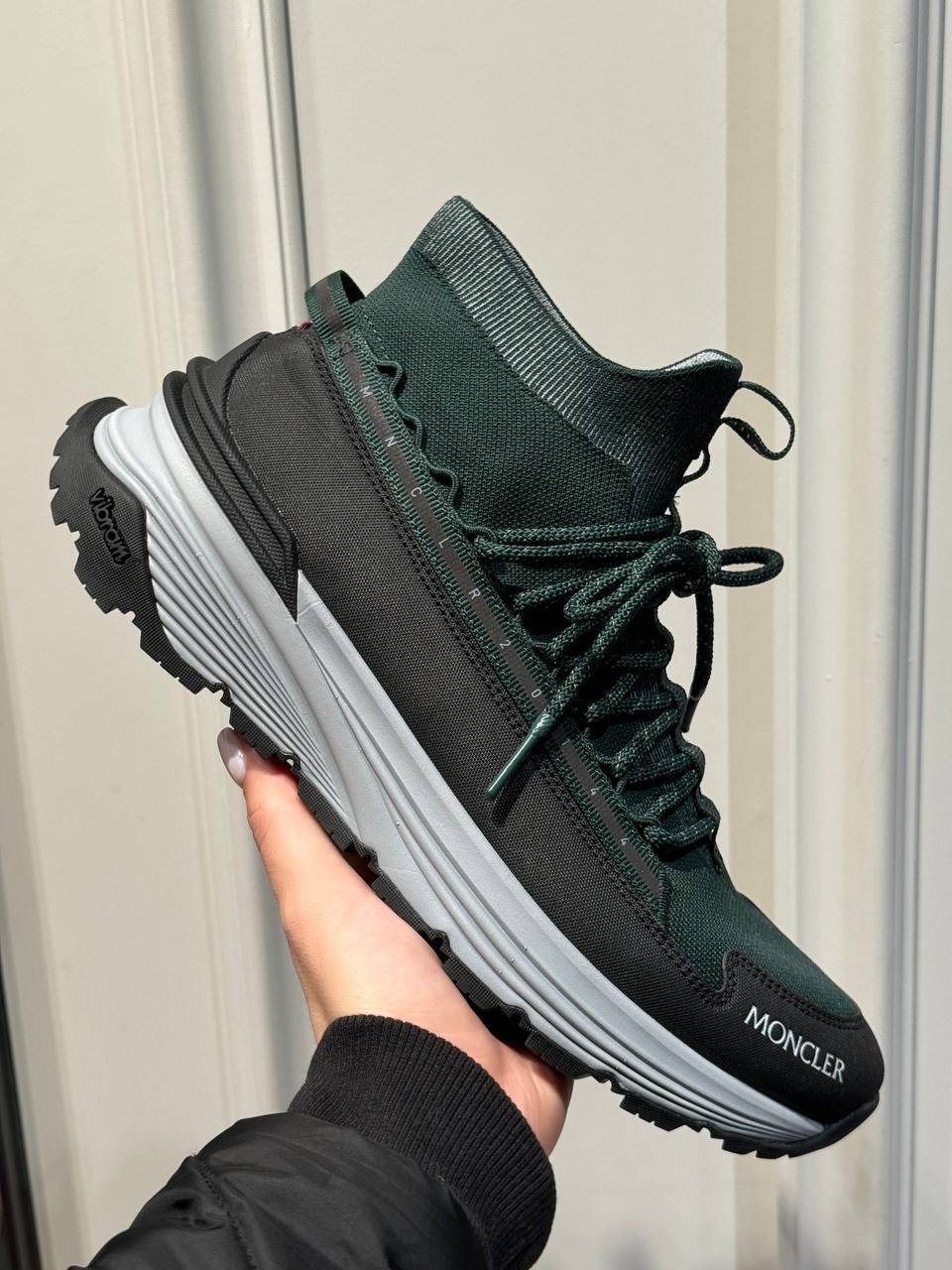 MONCLER Sneakers front view - Men's luxury Shoes