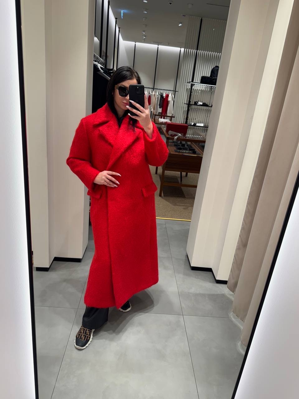 VALENTINO GARAVANI Coats side view - Women's luxury Clothes