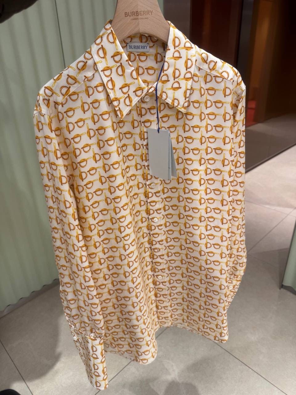 BURBERRY Shirts front view - Women's luxury Clothes