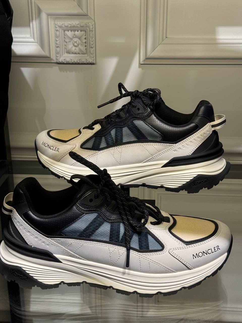 MONCLER Sneakers side view - Men's luxury Shoes
