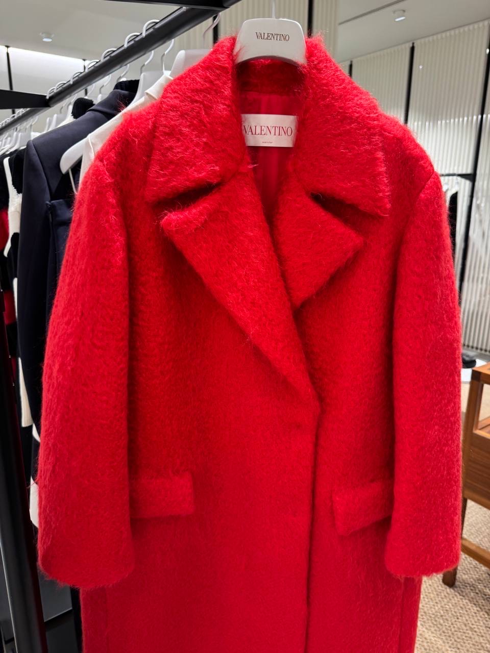 VALENTINO GARAVANI Coats side view - Women's luxury Clothes