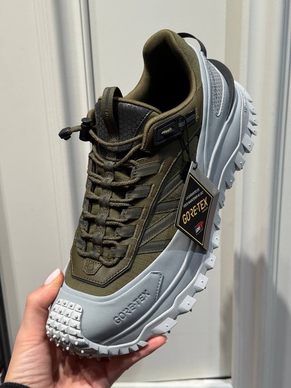 MONCLER Sneakers side view - Men's luxury Shoes