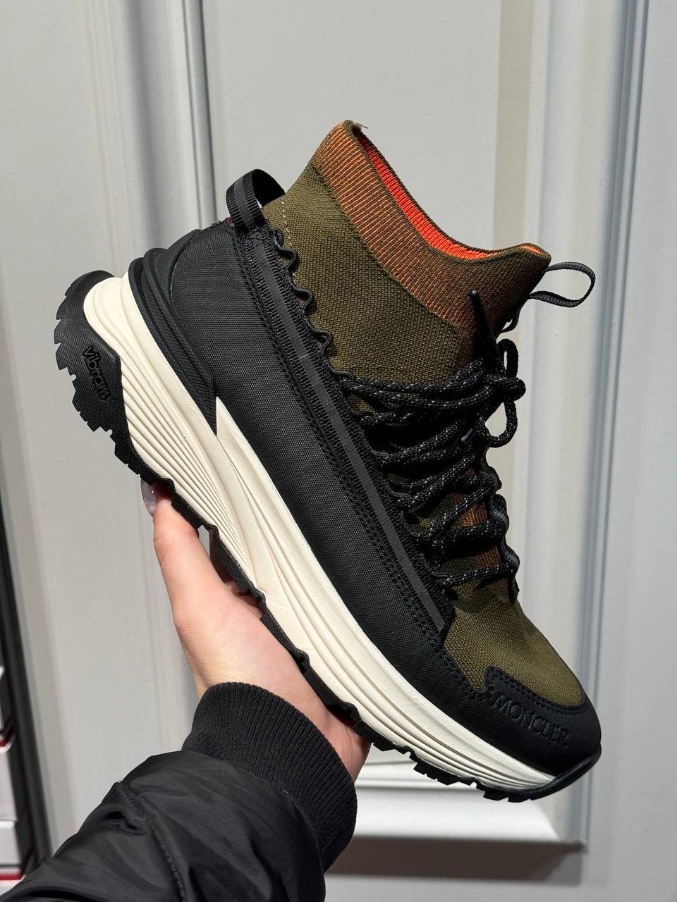 MONCLER Sneakers front view - Men's luxury Shoes