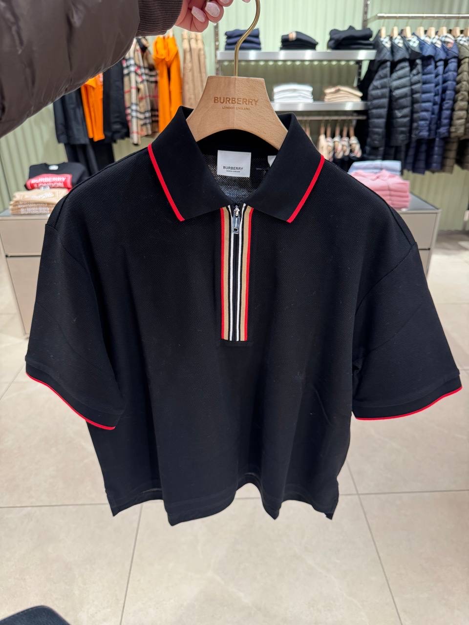 BURBERRY T-shirt and Polo front view - Women's luxury Clothes