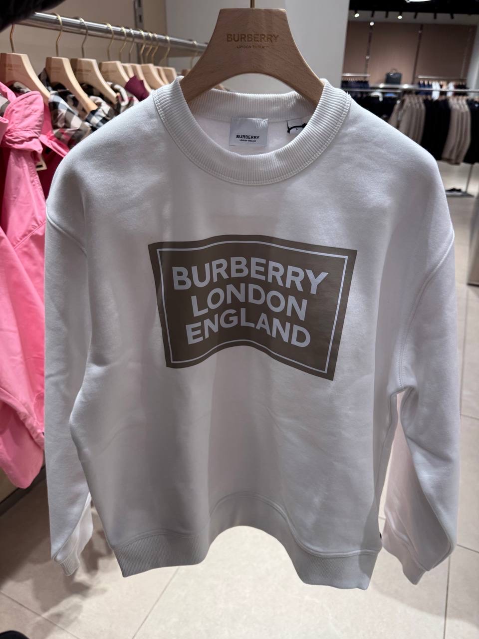BURBERRY Hoodies front view - Women's luxury Clothes