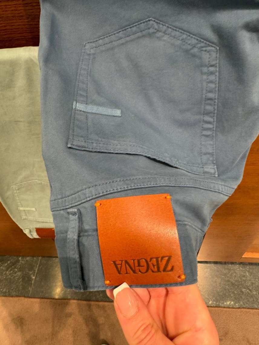 ERMENEGILDO ZEGNA Trousers side view - Men's luxury Clothes