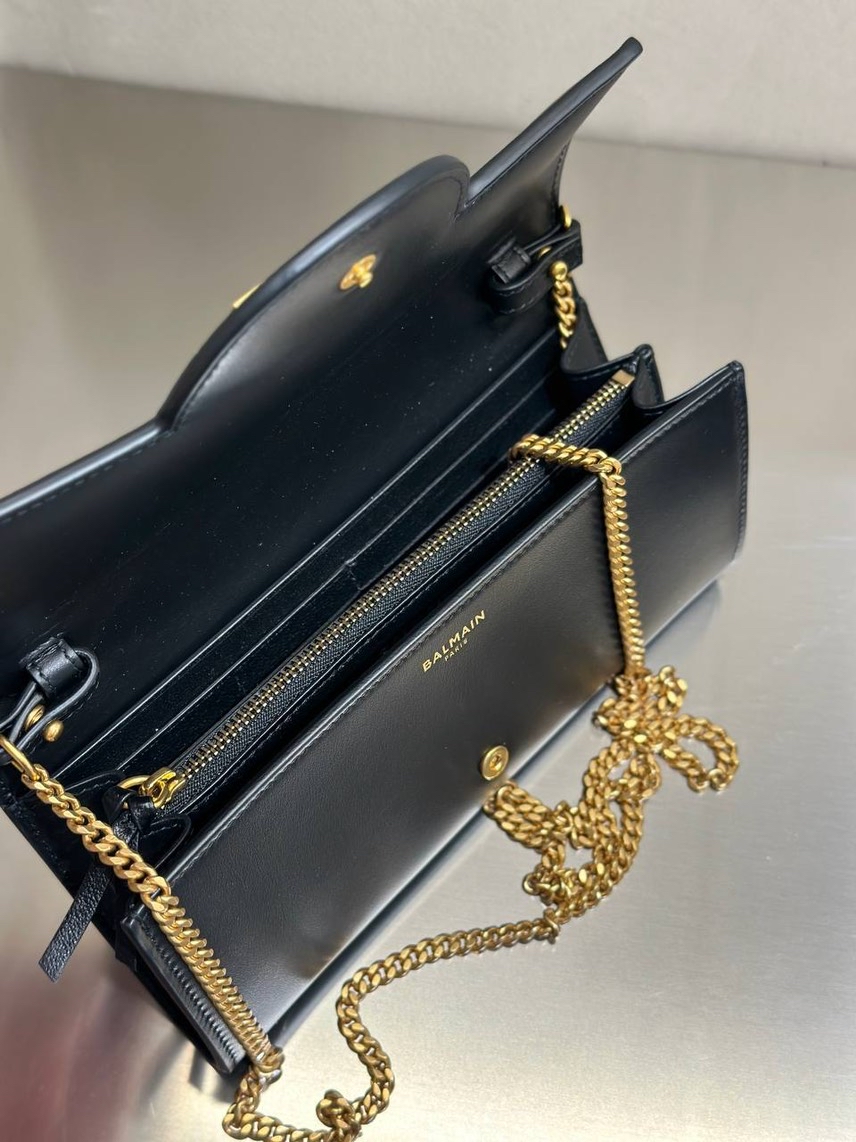 BALMAIN Clutch bags side view - Women's luxury Bags
