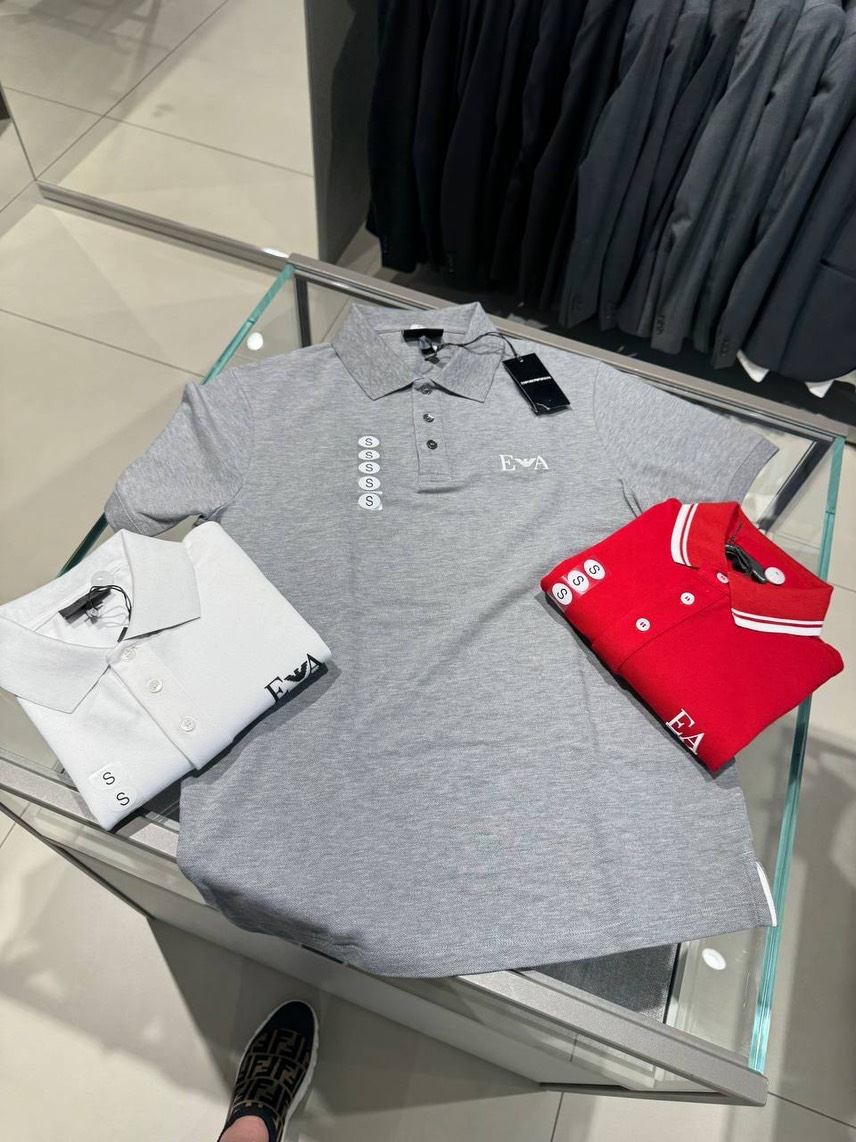 ARMANI EXCHANGE T-shirt and Polo side view - Men's luxury Clothes