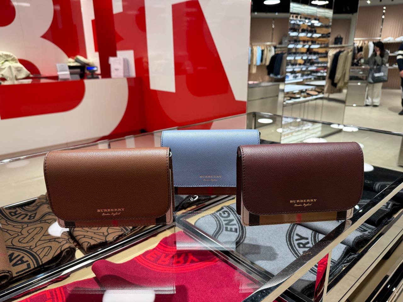 BURBERRY Crossbody bags side view - Women's luxury Bags