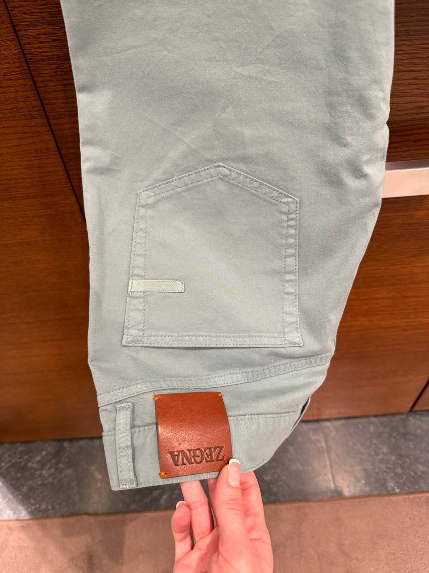 ERMENEGILDO ZEGNA Trousers side view - Men's luxury Clothes